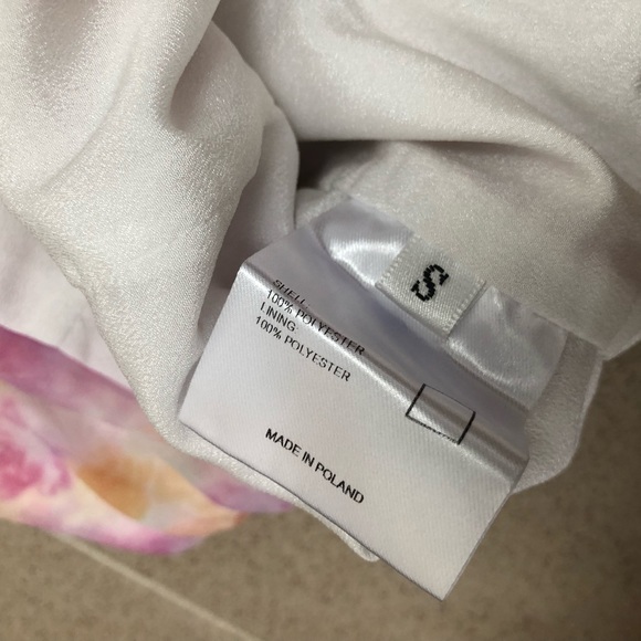 Magda butrym Jennie blackpink flower pink halter top size small - Picture 8 of 16